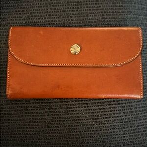 Dooney & Bourke Tan Leather Clutch